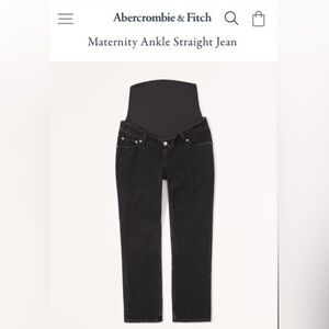 Abercrombie & Fitch Maternity Ankle Straight Jean 29 L